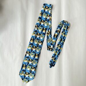 2006 Simpsons Tie, Homer Simpson, blue yellow white